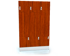 Premium lockers Z-shaped doors ALFORT DD 1920 x 1200 x 520